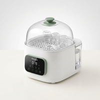 Baby Bottle Sterilizer Designed for All-in-One Cleaning, Steam Sterilization, Dual-Layer Drying, 22,000Pa Pressure — Studio Shot
