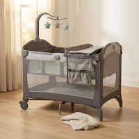 Pack and Play Change 'N Carry Playard with Portable Changing Station, Manor — Studio Shot