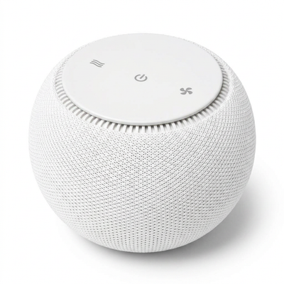 White Noise Sound Machine Built for Better Sleep, Natural Fan Noise, App Scheduler, 10 Volume Settings