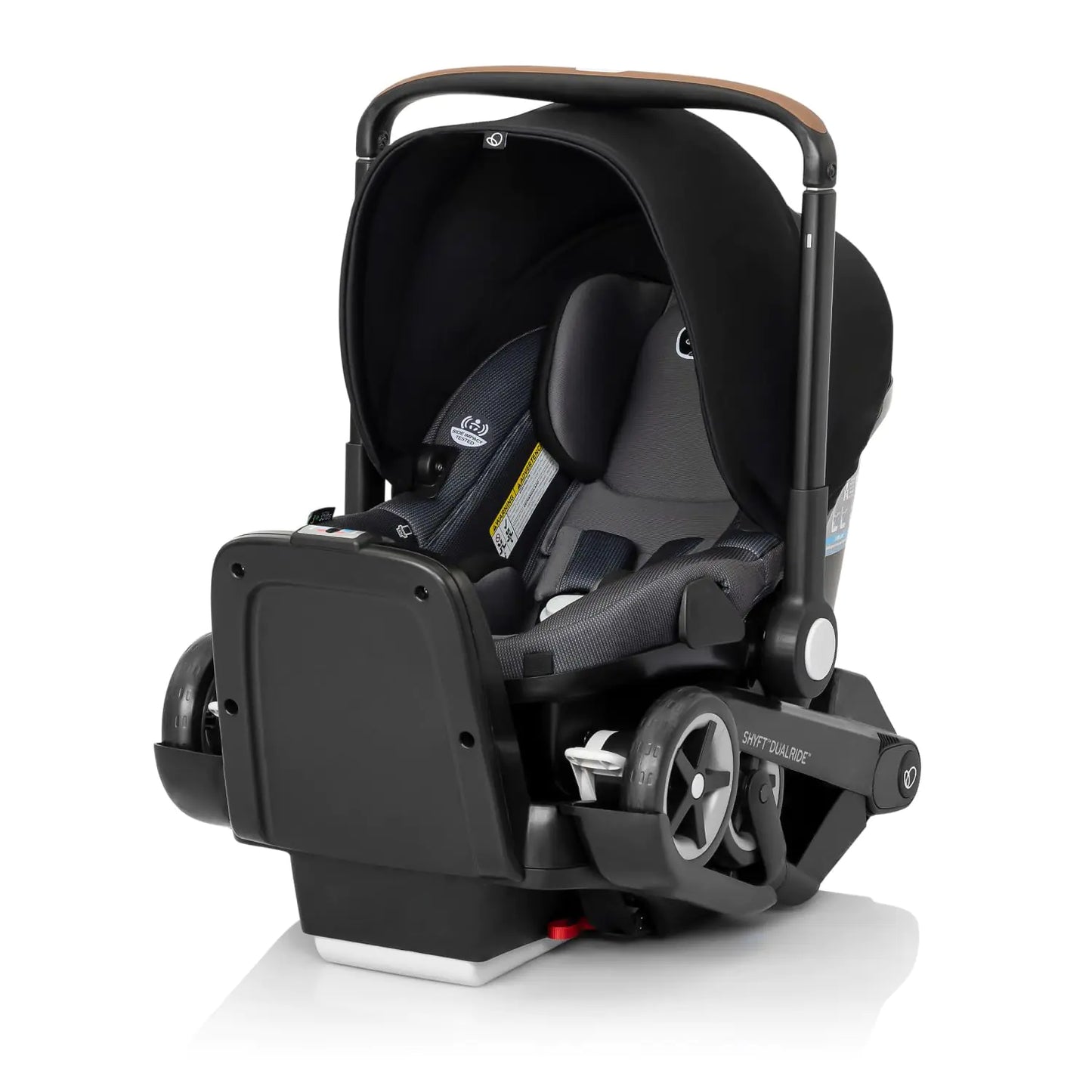 Shyft DualRide with Carryall Storage | Infant Car Seat and Stroller Combo (Boone Gray) - # BAGEG11010013